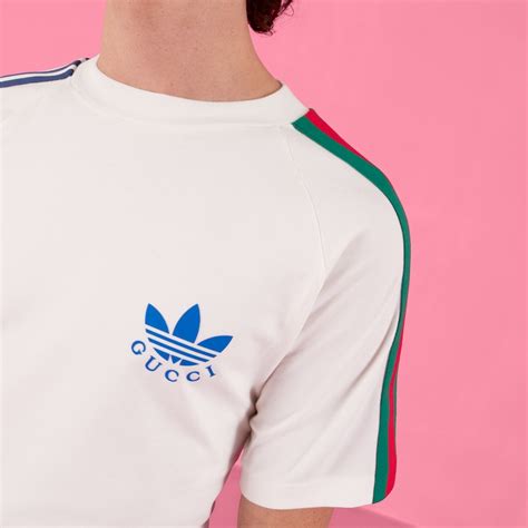 Gucci x adidas Trefoil Print T